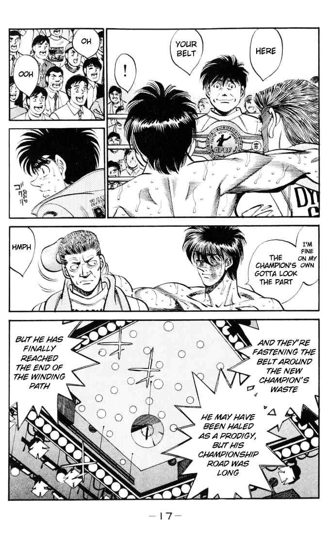 Hajime no Ippo: Fighting Spirit, Chapter 325 image 15